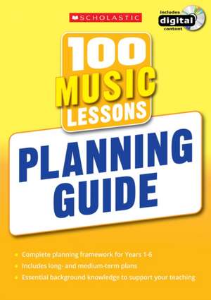 Ashworth, D: 100 Music Lessons: Planning Guide de David Ashworth