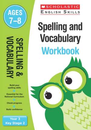 Spelling and Vocabulary Practice Ages 7-8 de Christine Moorcroft