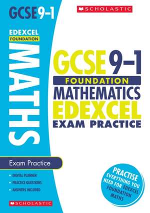 Norman, N: Maths Foundation Exam Practice Book for Edexcel de Naomi Norman