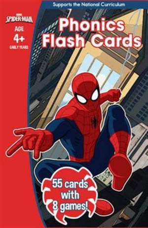 Spider-Man: Phonics Flash Cards de Scholastic