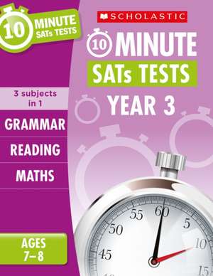 Grammar, Reading & Maths 10-Minute Tests Ages 7-8 de Giles Clare