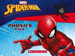 Spider-Man Phonics Box de Scholastic