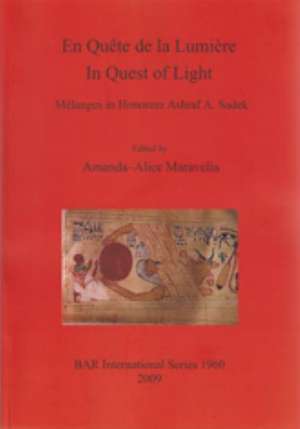 En Quete de La Lumiere - In Quest of Light de Amanda-Alice Maravelia