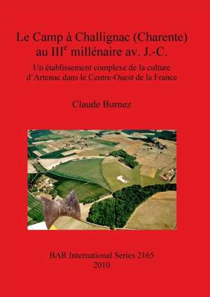 Le Camp à Challignac (Charente) au IIIe millénaire av. J.-C. de Claude Burnez