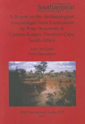 A Report on the Archaeological Assemblages from Excavations by Peter Beaumont at Canteen Koppie, Northern Cape, South Africa de John McNabb