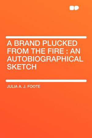 A Brand Plucked From the Fire de Julia A. J. Foote