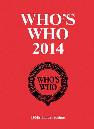 Who's Who 2014