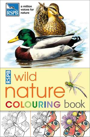 RSPB Wild Nature Colouring Book