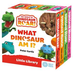 Little Library: The World of Dinosaur Roar!: What Dinosaur Am I? Slipcase de Peter Curtis