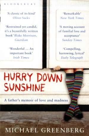 Hurry Down Sunshine: A father's memoir of love and madness de Michael Greenberg