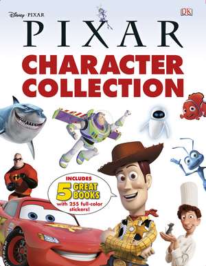 Pixar Character Ency & Sticker Bk Slipcase Set BTMS de DK