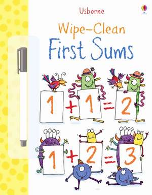 Wipe-Clean First Sums de JESSICA GREENWELL