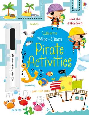 Wipe-Clean Pirate Activities de Kirsteen Robson