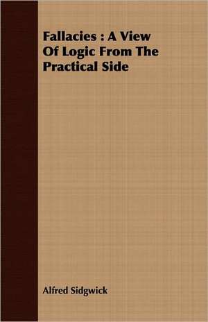 Fallacies de Alfred Sidgwick