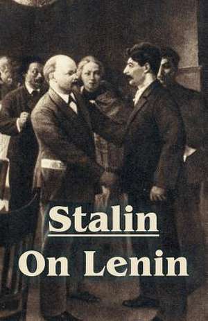 Stalin on Lenin de Joseph Stalin