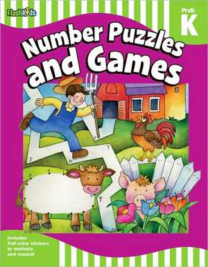 Number Puzzles and Games, PreK-K de Kerrie Baldwin