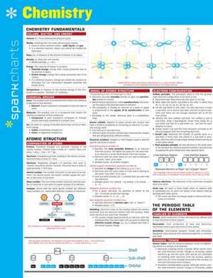 Chemistry Sparkcharts de Sparknotes