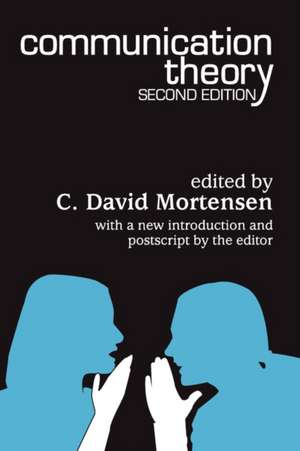 Communication Theory de C. David Mortensen