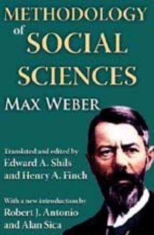 Methodology of Social Sciences de Max Weber