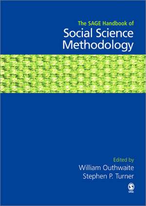 The SAGE Handbook of Social Science Methodology de William Outhwaite