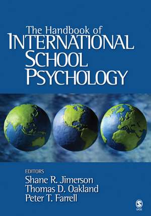 The Handbook of International School Psychology de Shane R. Jimerson