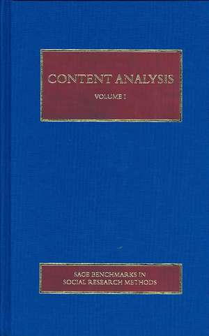 Content Analysis de Roberto Franzosi