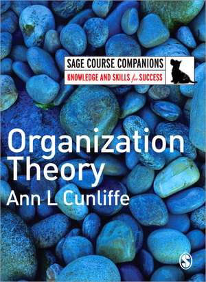 Organization Theory de Ann L. Cunliffe