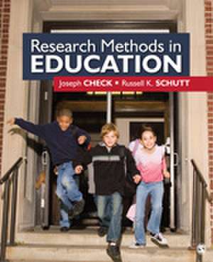 Research Methods in Education de Joseph W. Check