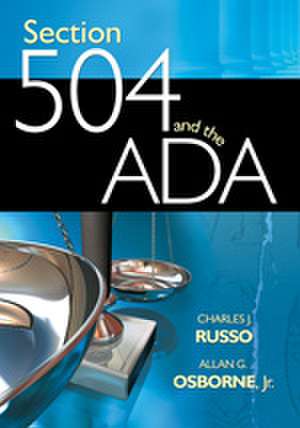 Section 504 and the ADA de Charles Russo