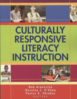 Culturally Responsive Literacy Instruction de Bob Algozzine