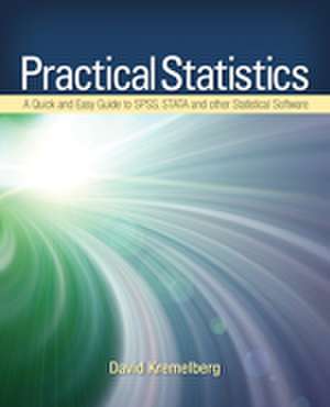 Practical Statistics: A Quick and Easy Guide to IBM® SPSS® Statistics, STATA, and Other Statistical Software de David Kremelberg