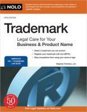 Trademark: Legal Care for Your Business & Product Name de Stephen Fishman