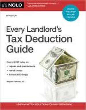 Every Landlord's Tax Deduction Guide de Stephen Fishman