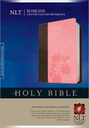 Slimline Center Column Reference Bible-NLT de Tyndale