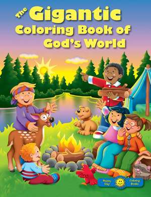 The Gigantic Coloring Book of God's World de Tyndale