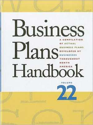 Business Plans Handbook de Gale Editor