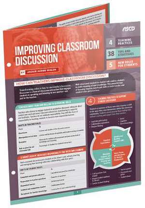 Improving Classroom Discussion de Jackie Acree Walsh