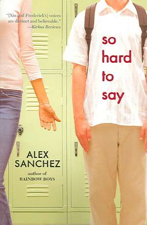 So Hard To Say de Alex Sanchez