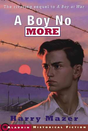 A Boy No More de Harry Mazer