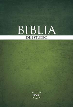 Santa Biblia de Estudio Reina Valera Revisada RVR, Tapa Dura de Reina Valera Revisada