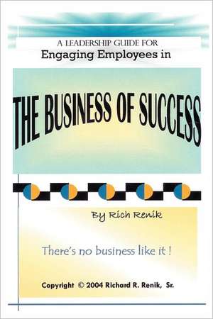 Engaging Employees in the Business of Success: A Revolutionary New Method for Stress/Trauma Recovery. de Rich Renik