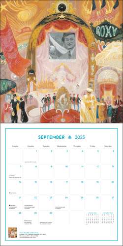 New York in Art 2025 Wall Calendar de The Metropolitan Museum Of Art