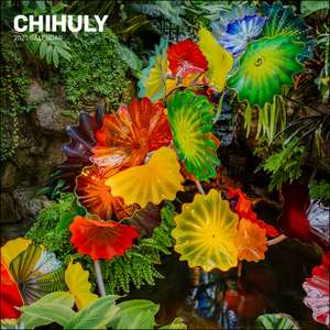 Chihuly 2025 Wall Calendar de Chihuly Workshop