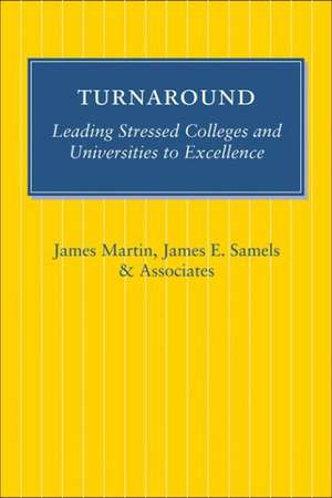 Turnaround de James Martin