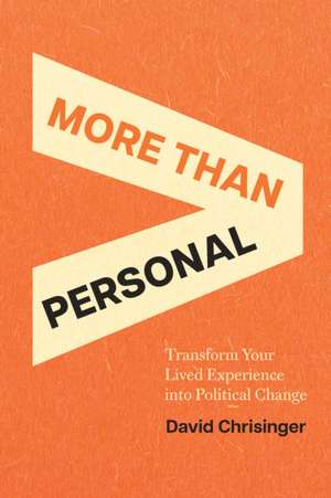 More Than Personal de David Chrisinger