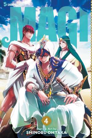 Magi: The Labyrinth of Magic, Vol. 4 de Shinobu Ohtaka