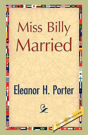 Miss Billy Married de Eleanor H. Porter