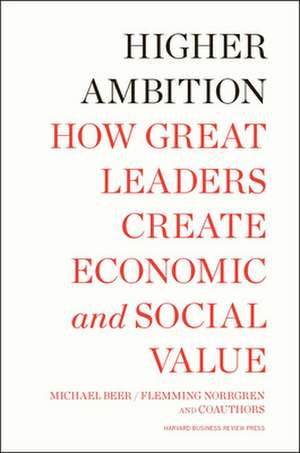 Higher Ambition de Michael Beer