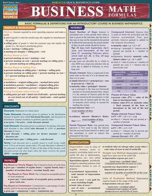 Business Math Formulas de Ravi Behara