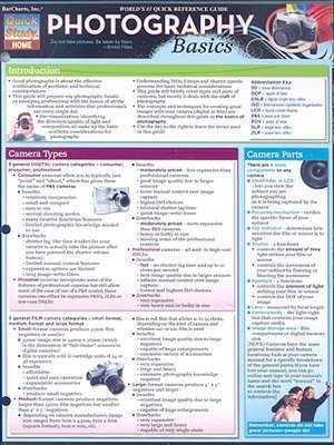 Photography Basics Reference Guide de Gene Strickland